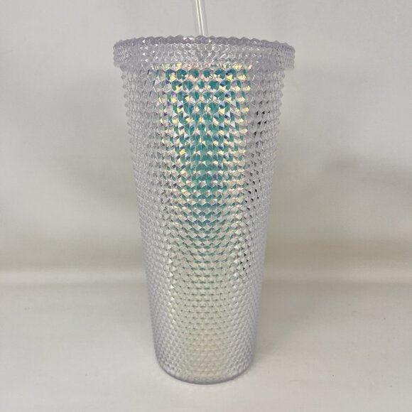 Genuine College Product Georgia Bulldogs Iridescent Studded 24oz Tumbler - Picture 2 of 3